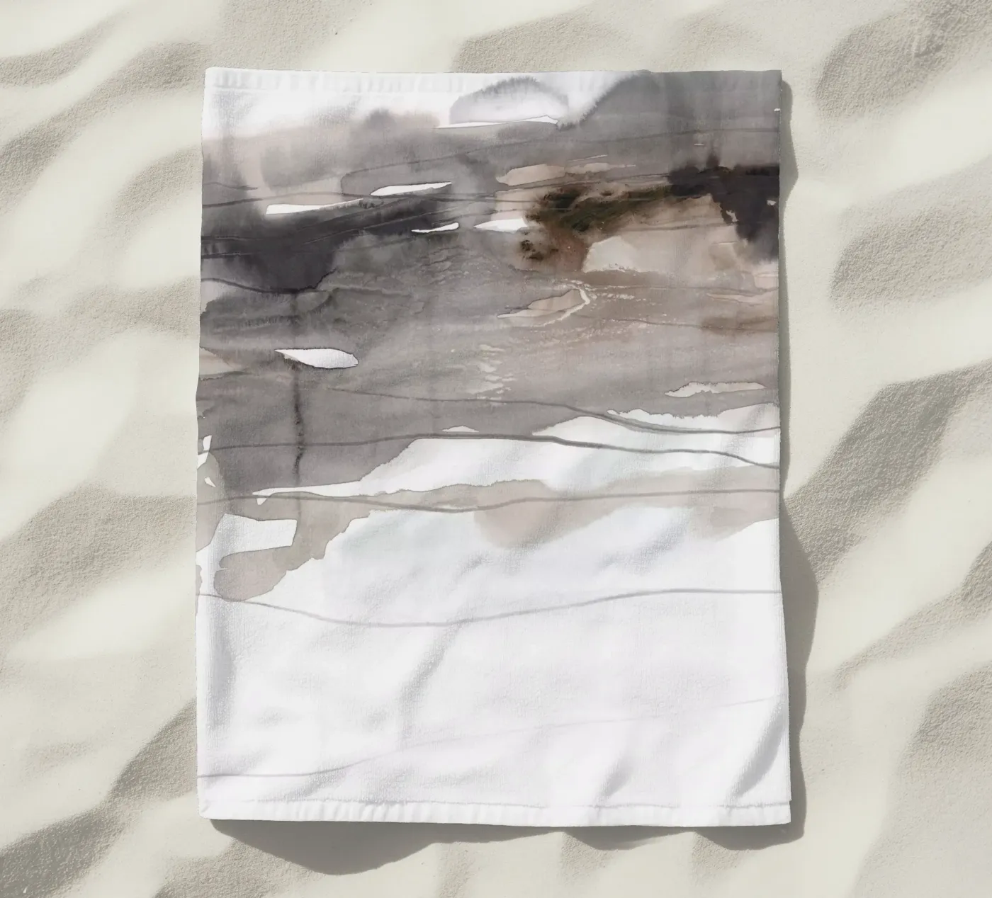 dissolving abstract landscape telo mare da IRIS LEHNHARDT FINE ART