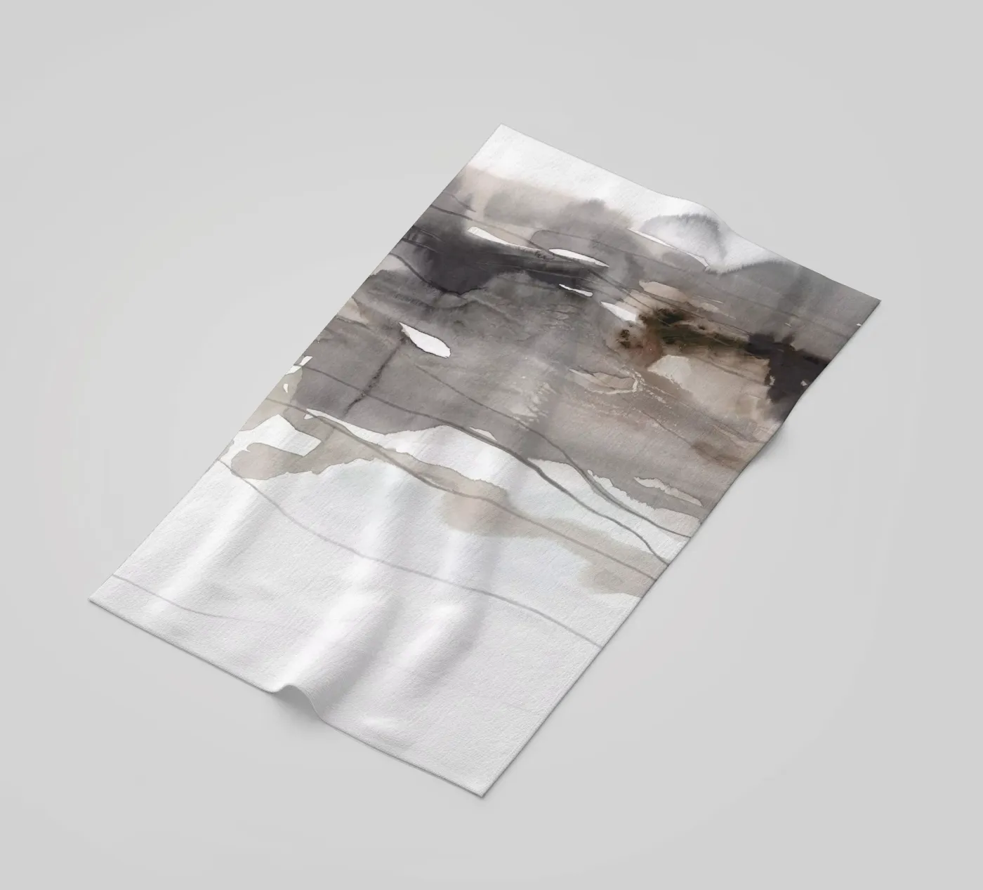 dissolving abstract landscape telo mare da IRIS LEHNHARDT FINE ART