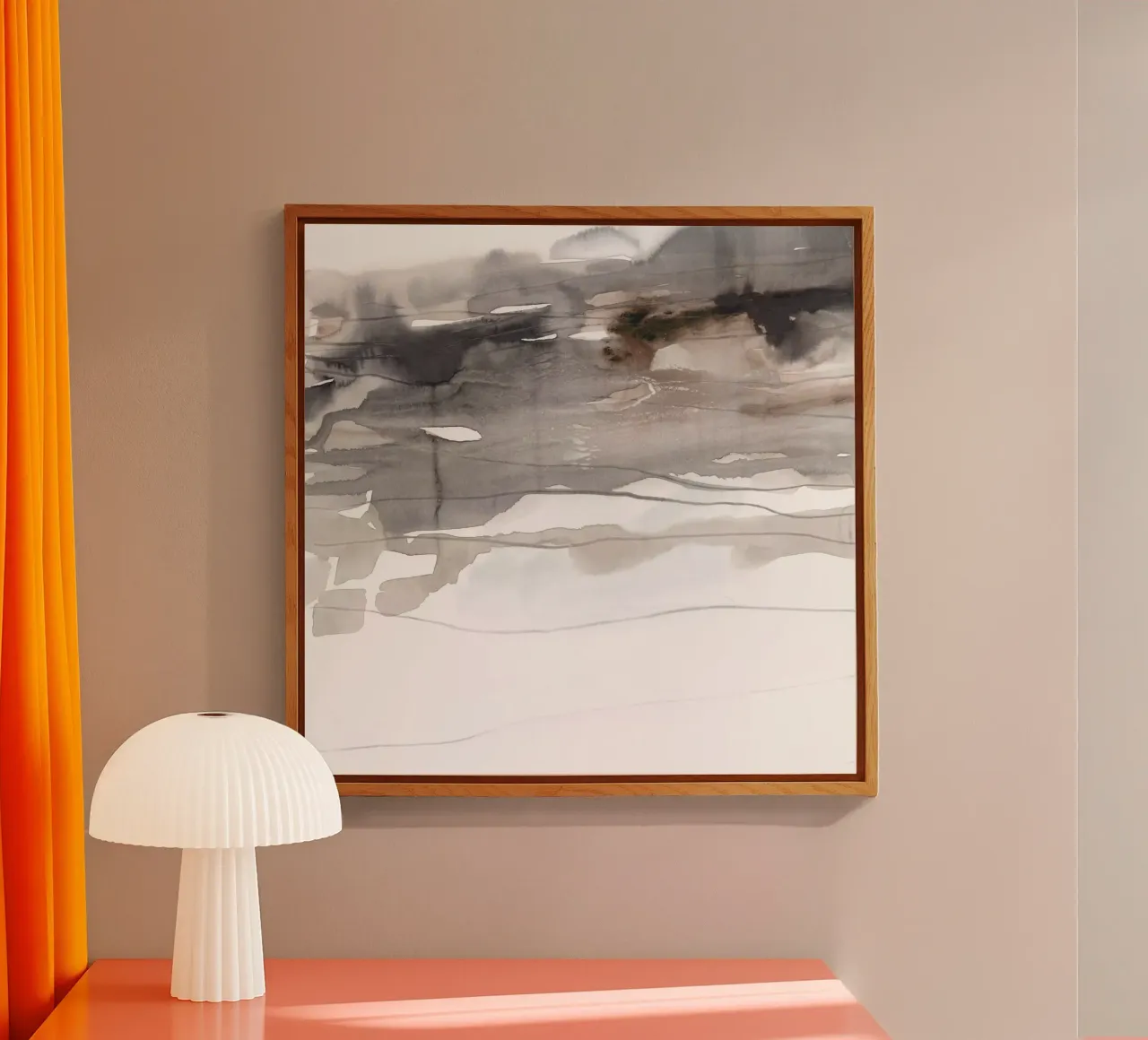 dissolving abstract landscape plexiglass da IRIS LEHNHARDT FINE ART