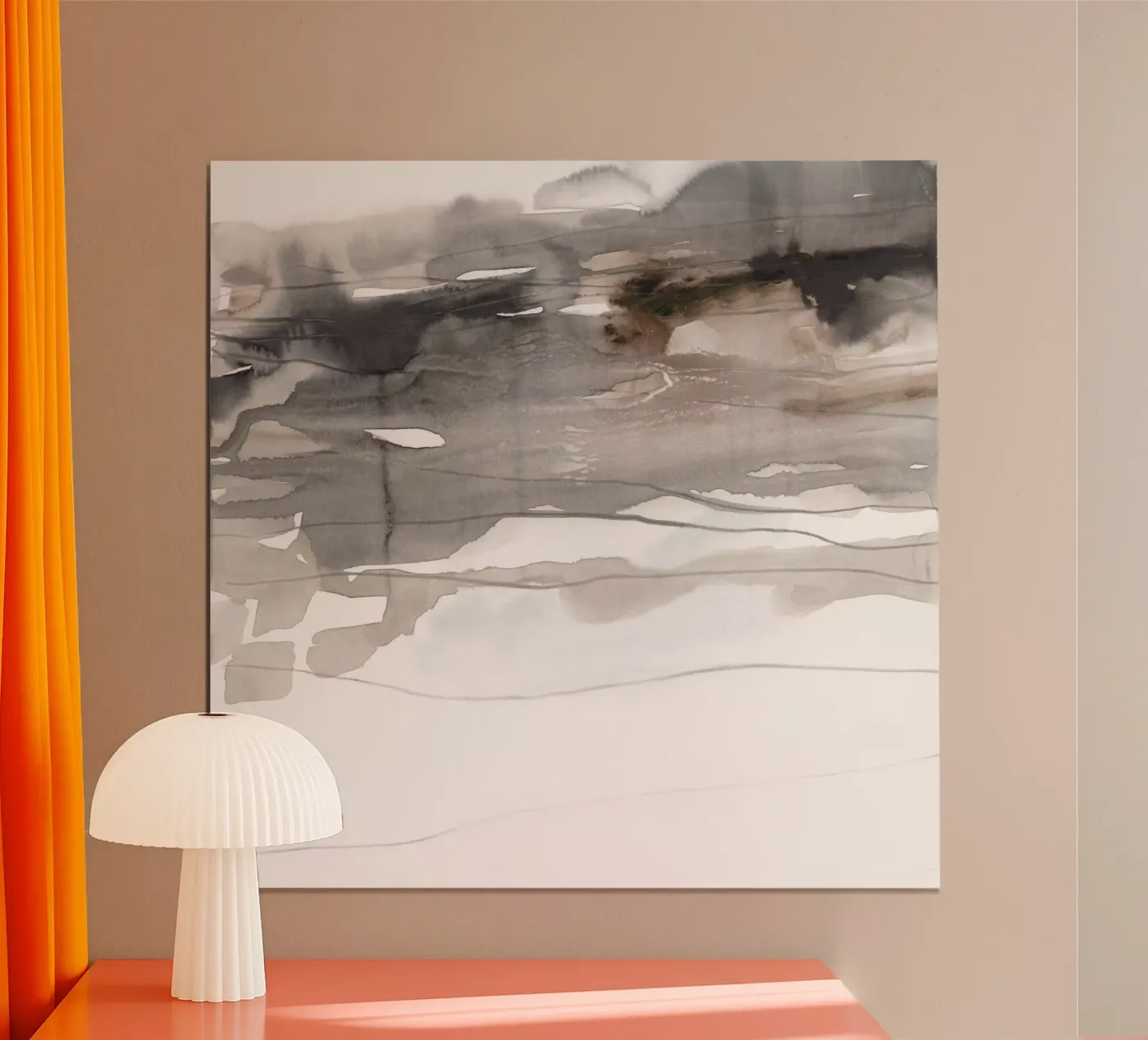 dissolving abstract landscape poster da IRIS LEHNHARDT FINE ART