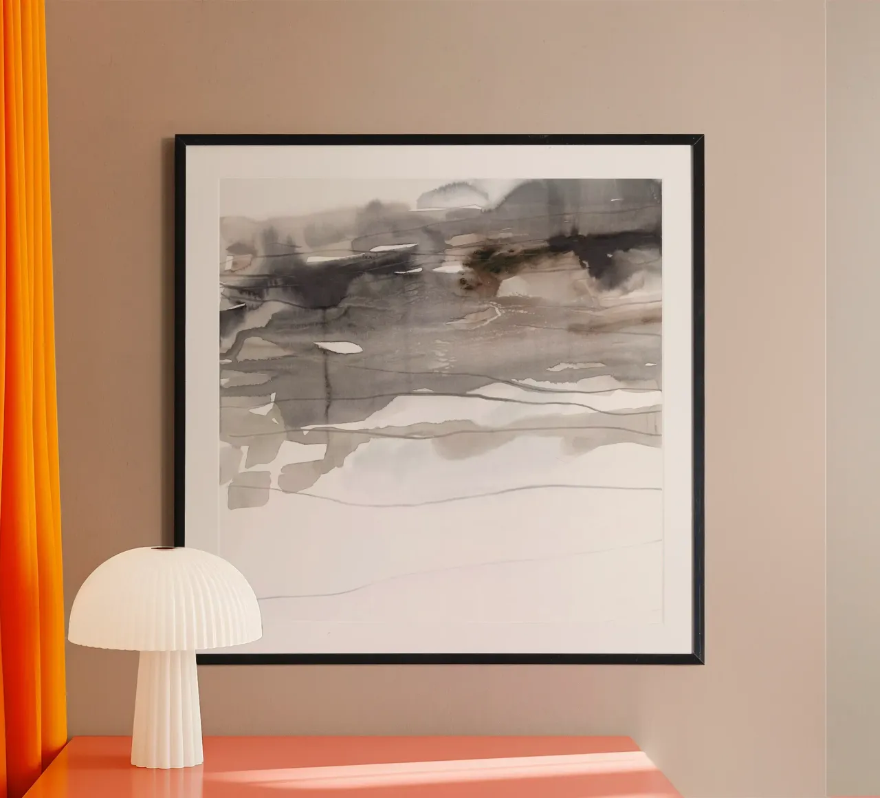 dissolving abstract landscape poster da IRIS LEHNHARDT FINE ART