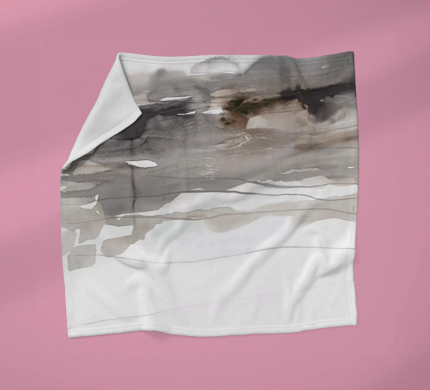 dissolving abstract landscape Fleecedecke von IRIS LEHNHARDT FINE ART