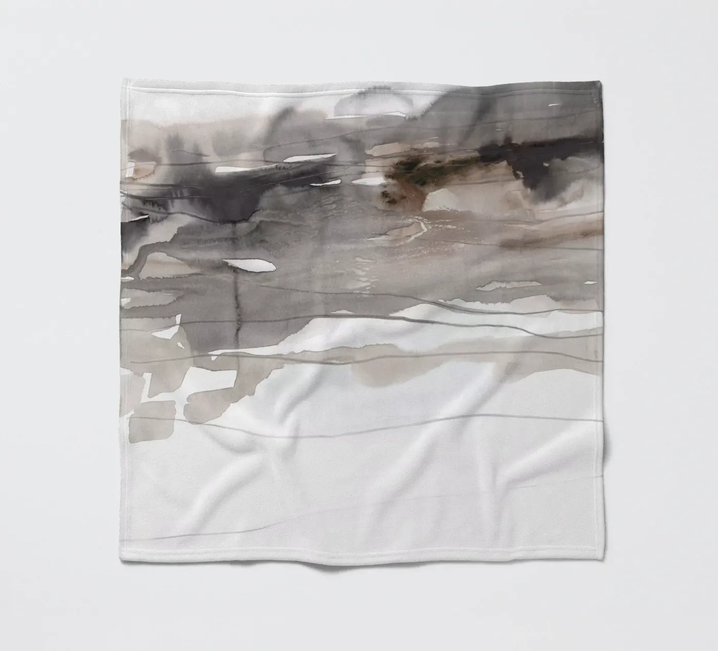 dissolving abstract landscape Fleecedecke von IRIS LEHNHARDT FINE ART