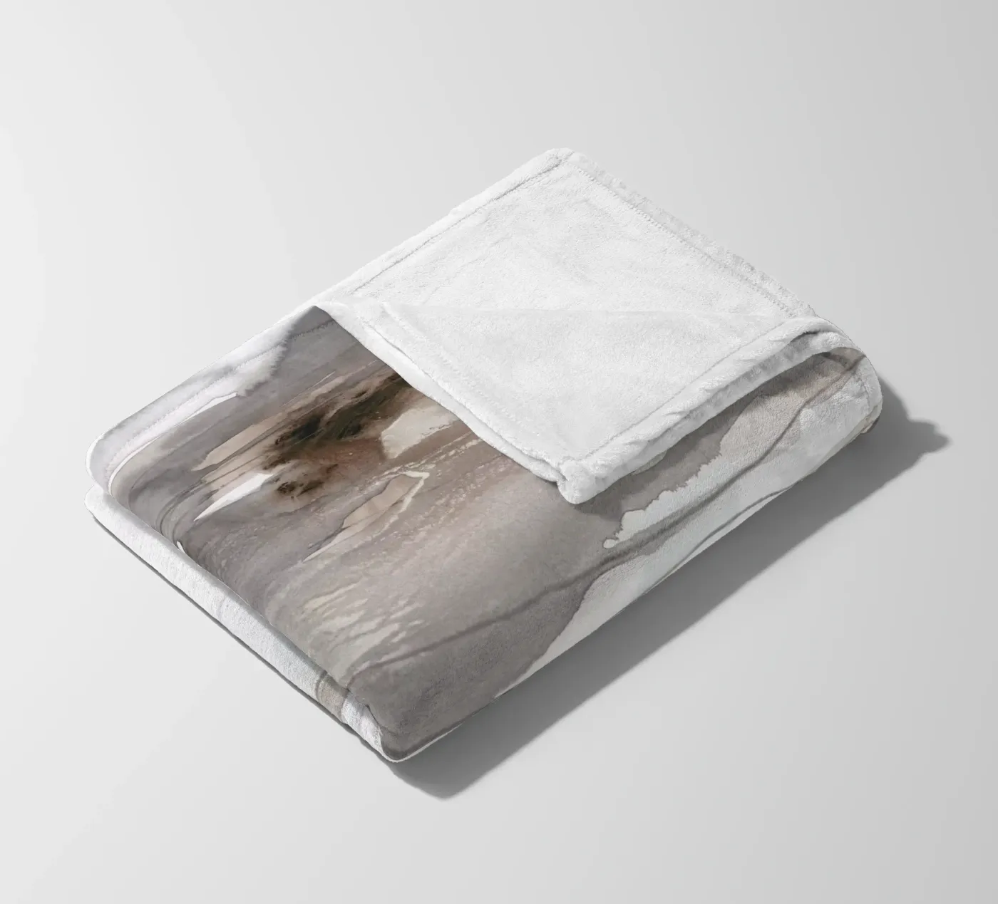 dissolving abstract landscape Fleecedecke von IRIS LEHNHARDT FINE ART