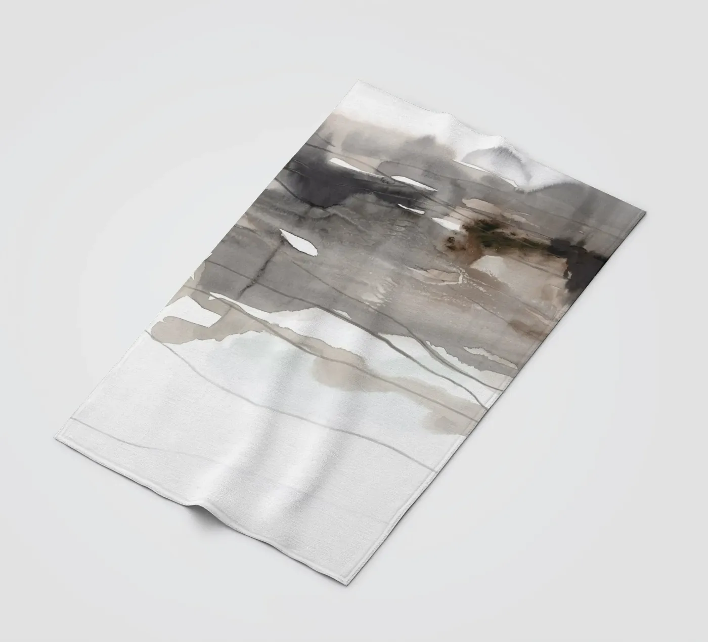 dissolving abstract landscape Fleecedecke von IRIS LEHNHARDT FINE ART