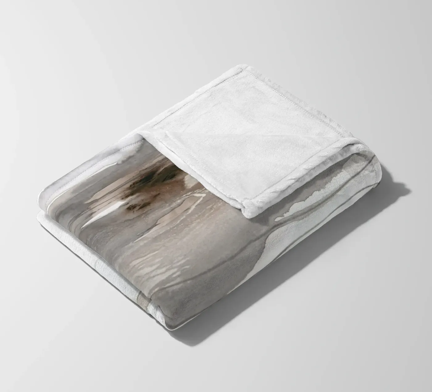 dissolving abstract landscape Fleecedecke von IRIS LEHNHARDT FINE ART