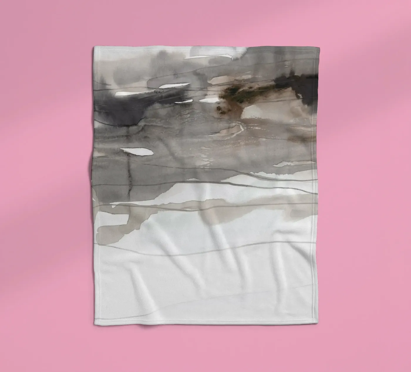 dissolving abstract landscape Fleecedecke von IRIS LEHNHARDT FINE ART