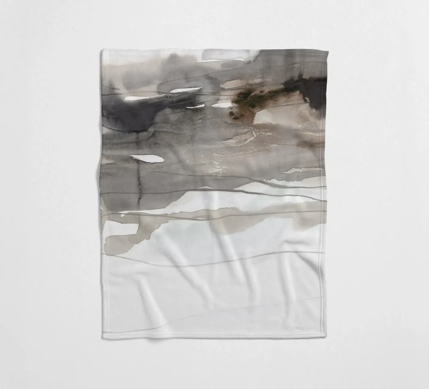 dissolving abstract landscape Fleecedecke von IRIS LEHNHARDT FINE ART