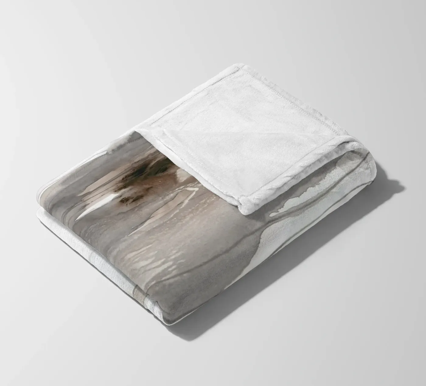 dissolving abstract landscape Fleecedecke von IRIS LEHNHARDT FINE ART