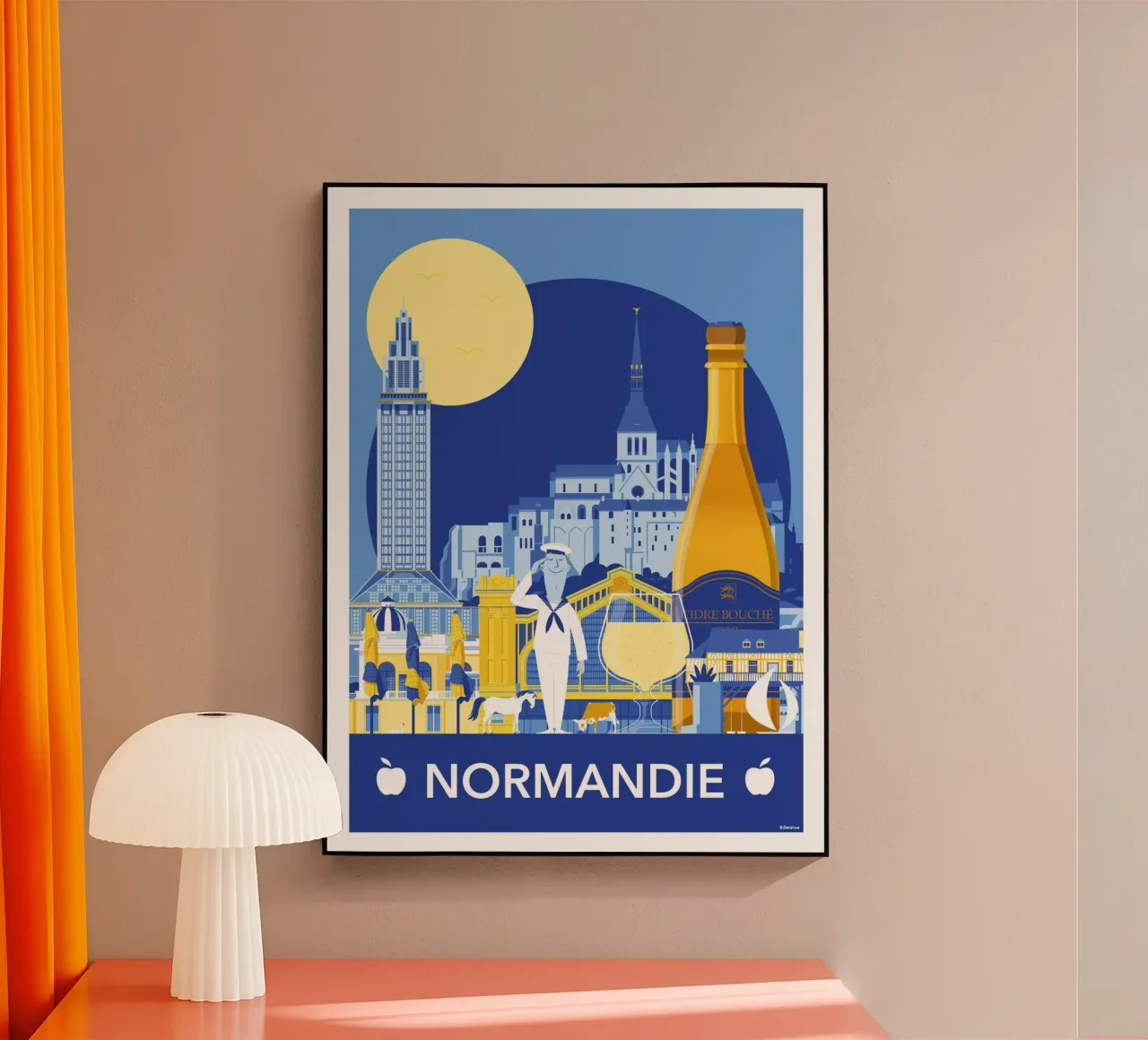 Normandie plexiglass da Raphaël Delerue