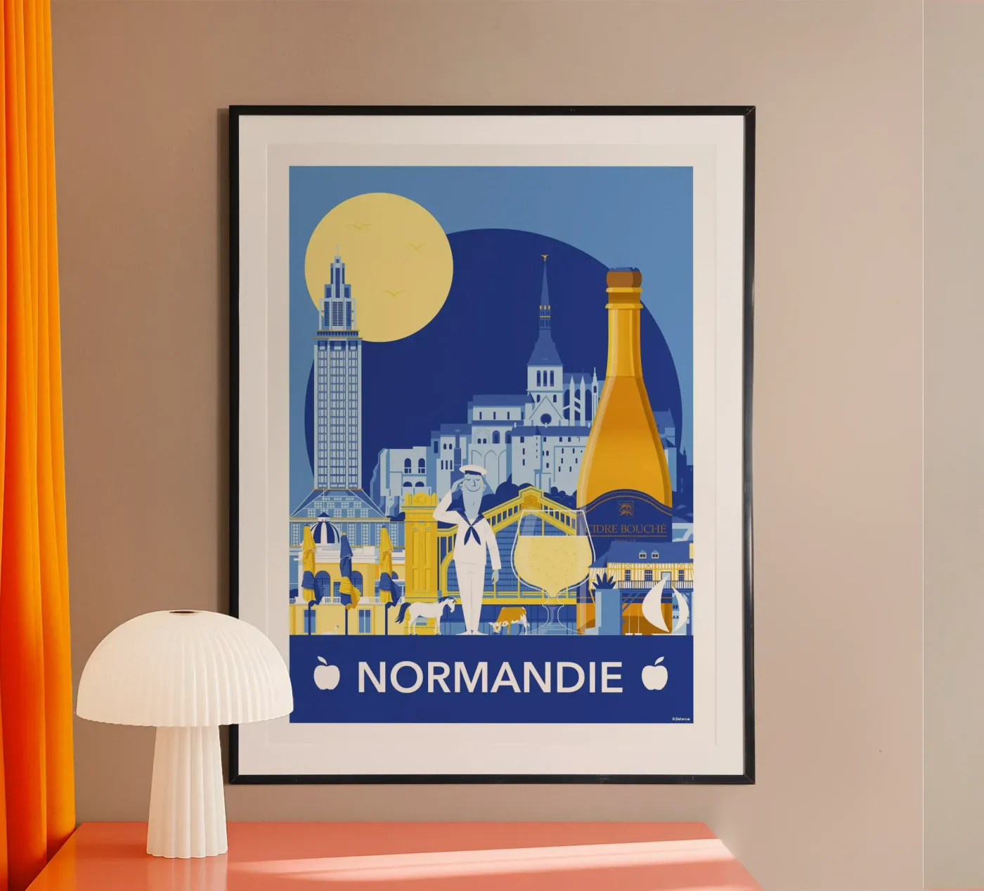 Normandie poster da Raphaël Delerue