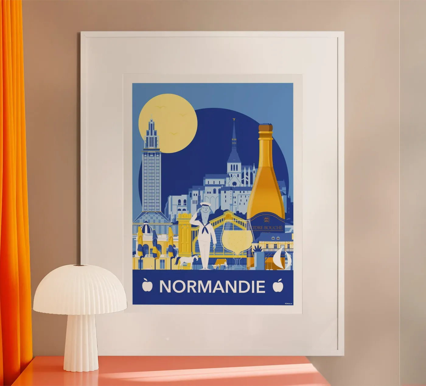 Normandie poster da Raphaël Delerue