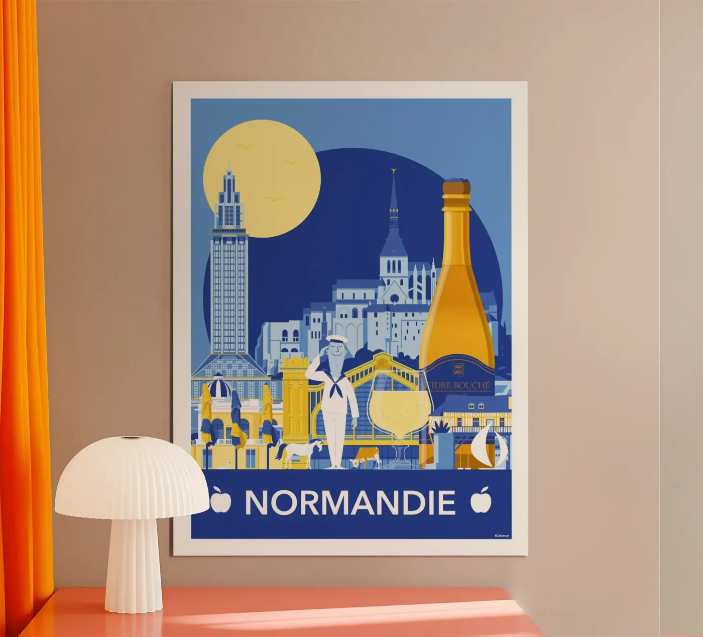 Normandie poster da Raphaël Delerue
