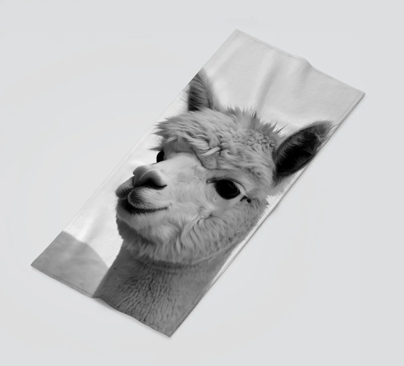 alpaca beach towel by PERSIE