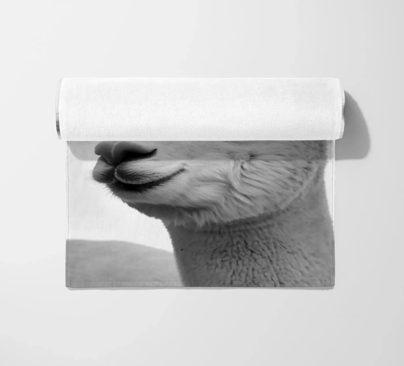 alpaca beach towel by PERSIE