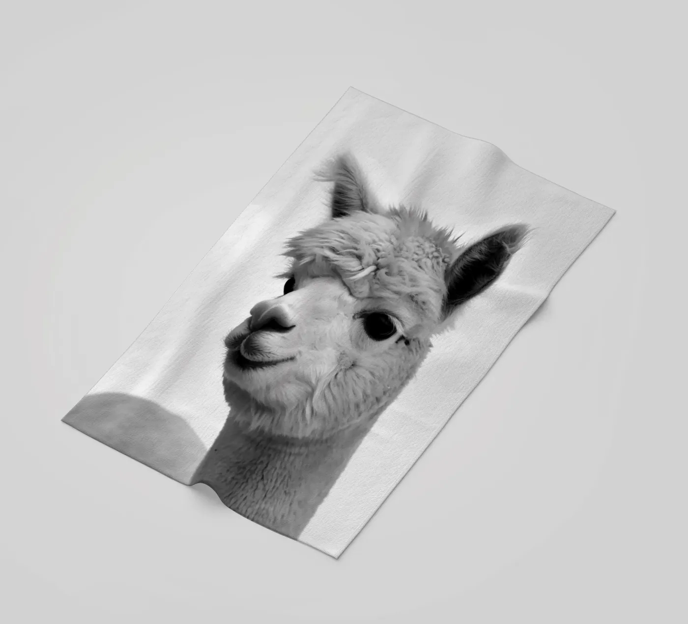 alpaca beach towel by PERSIE