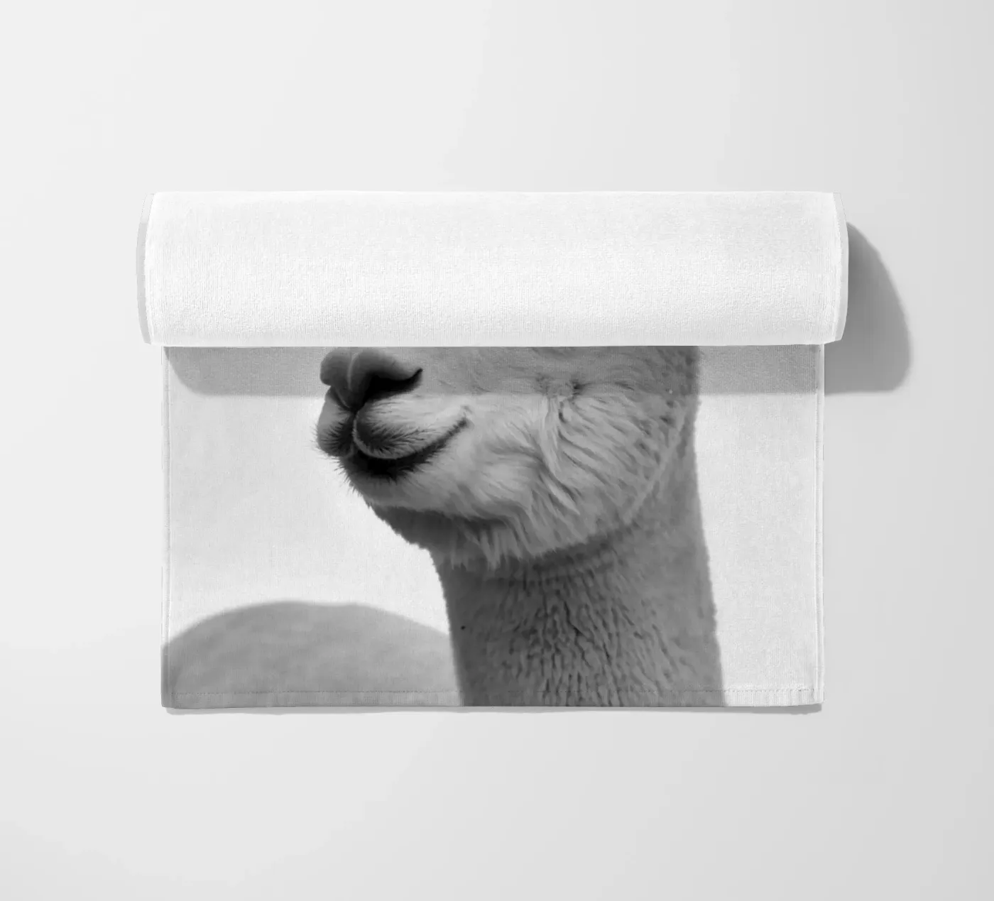 alpaca beach towel by PERSIE