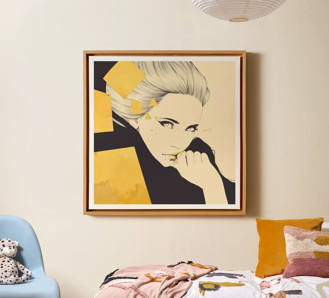 Gold tela da Manuel Rebollo