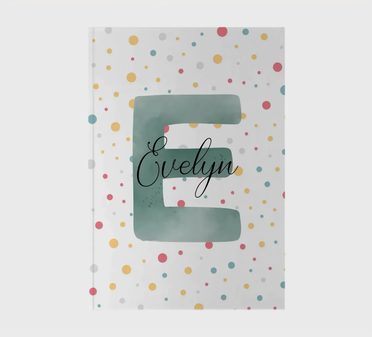 Alphabet Sprinkle Notizbuch von Doodle Dreams Art