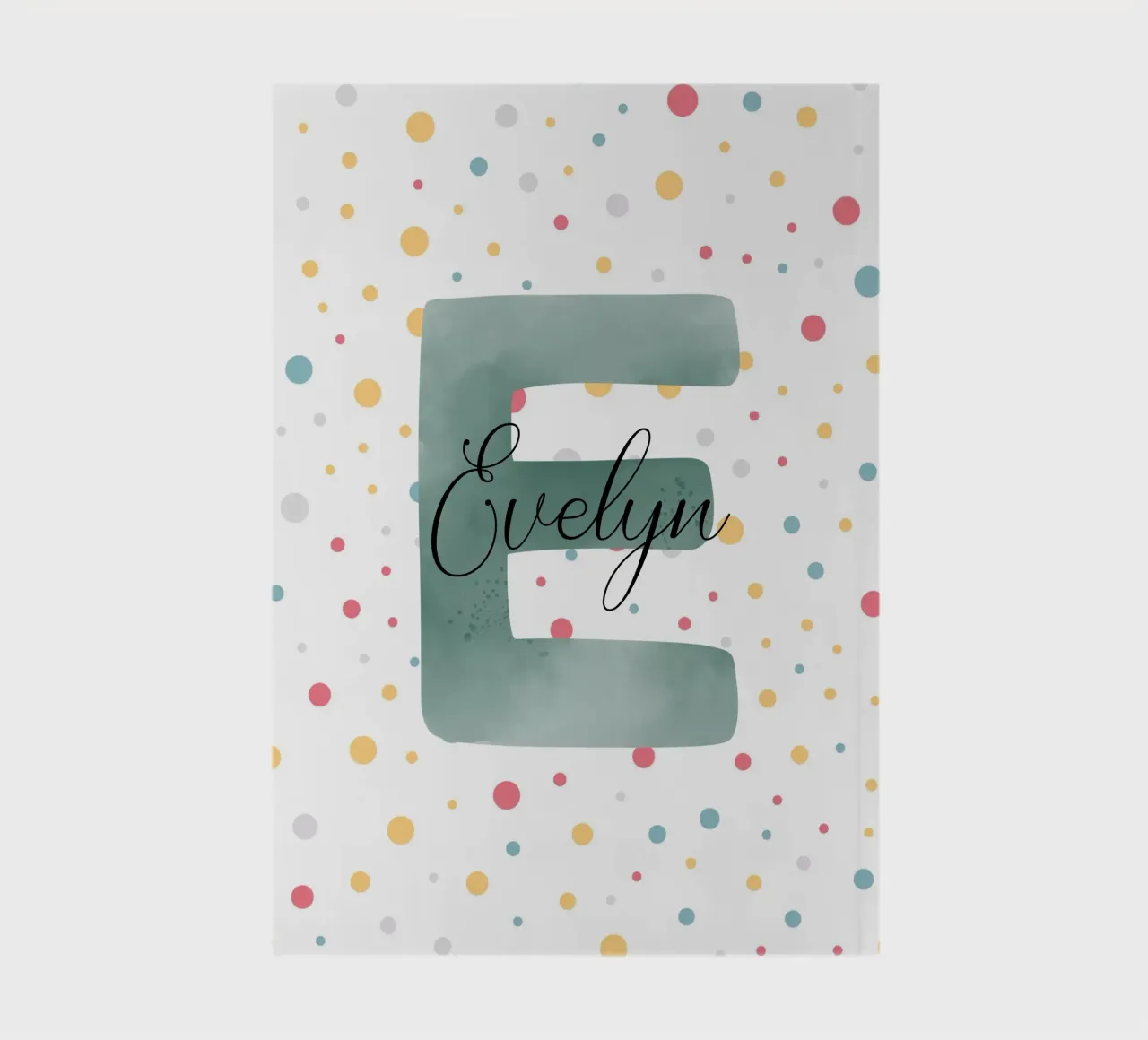 Alphabet Sprinkle Notizbuch von Doodle Dreams Art