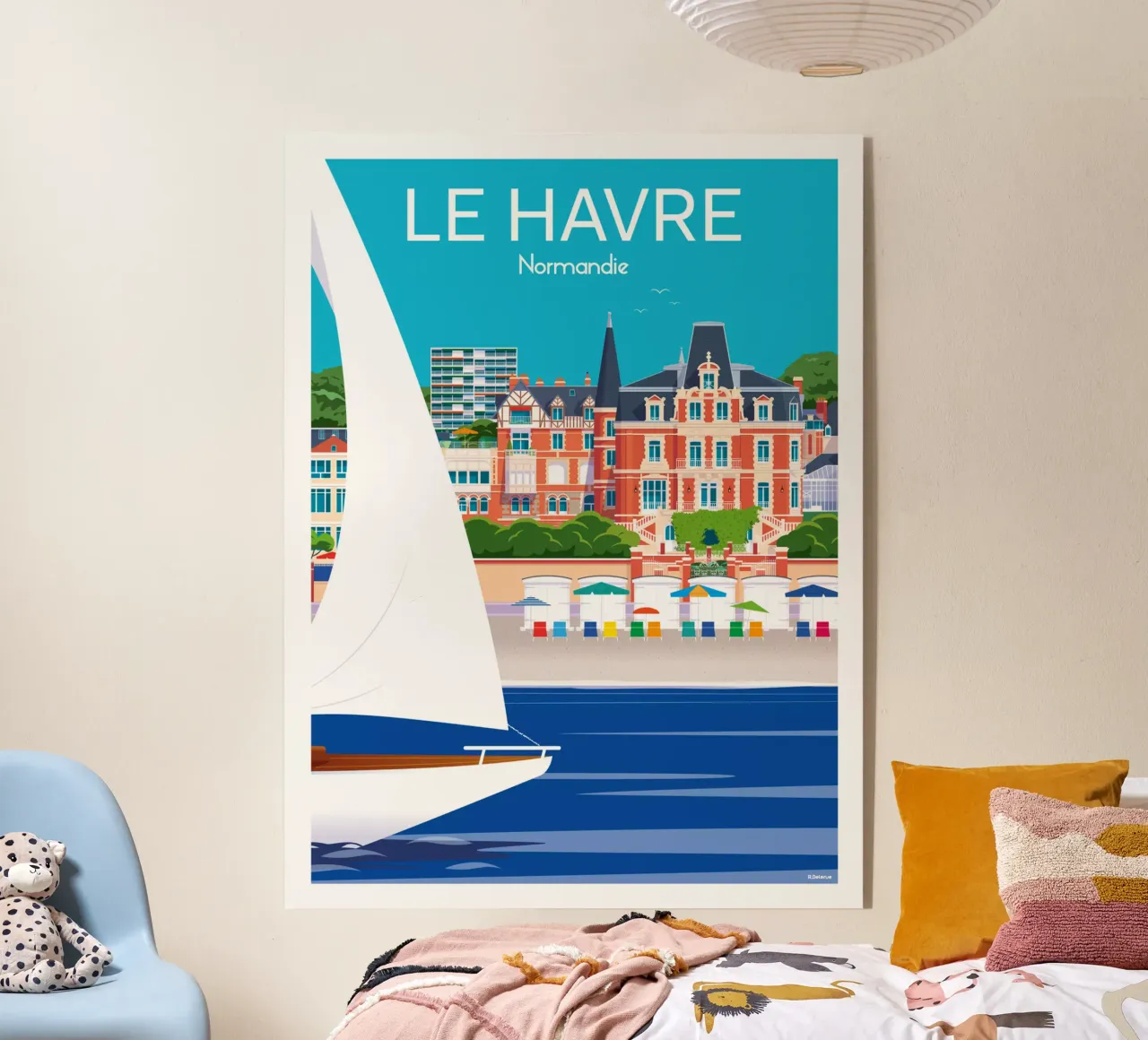 le Havre plexiglass da Raphaël Delerue