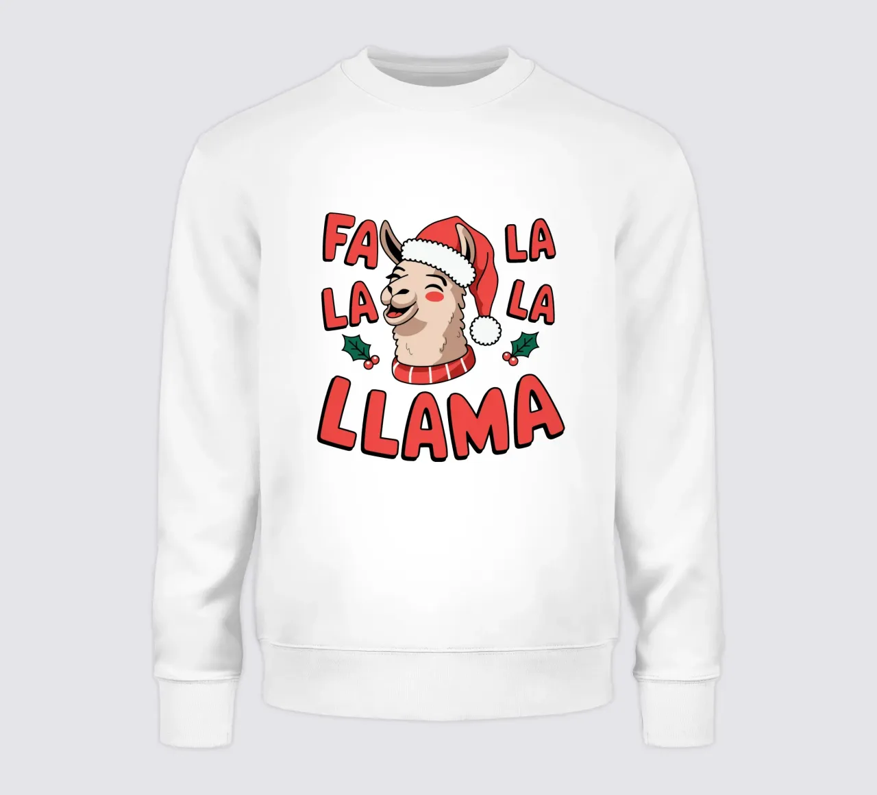 Fa la la la llama felpa da edsonramosart