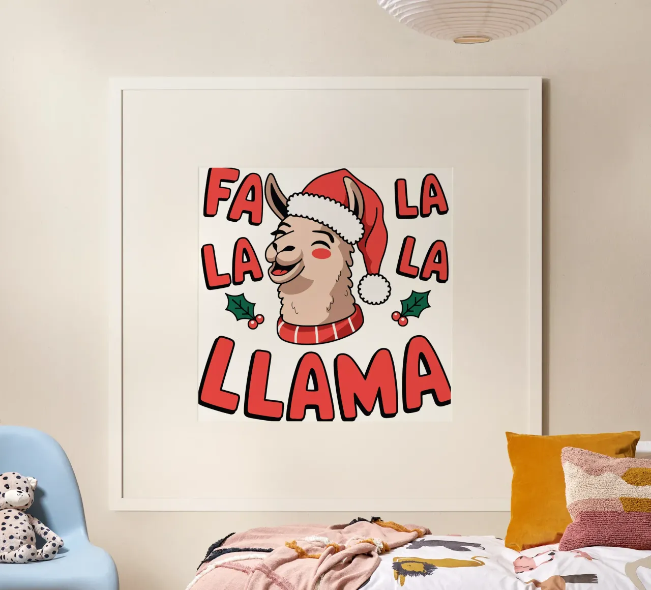 Fa la la la llama hahnemühle by edsonramosart