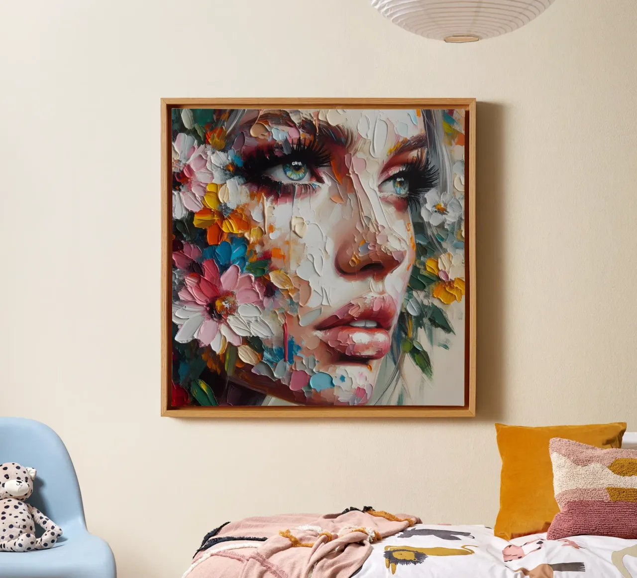 RICOSTRUZIONE tela da ARTOMATIC