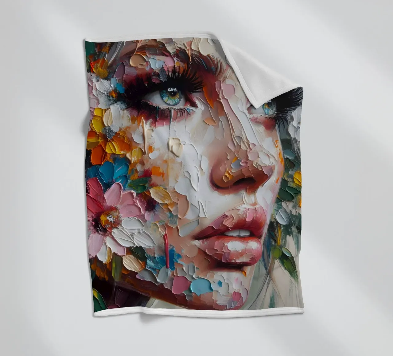 REWILDING Fleecedecke von ARTOMATIC