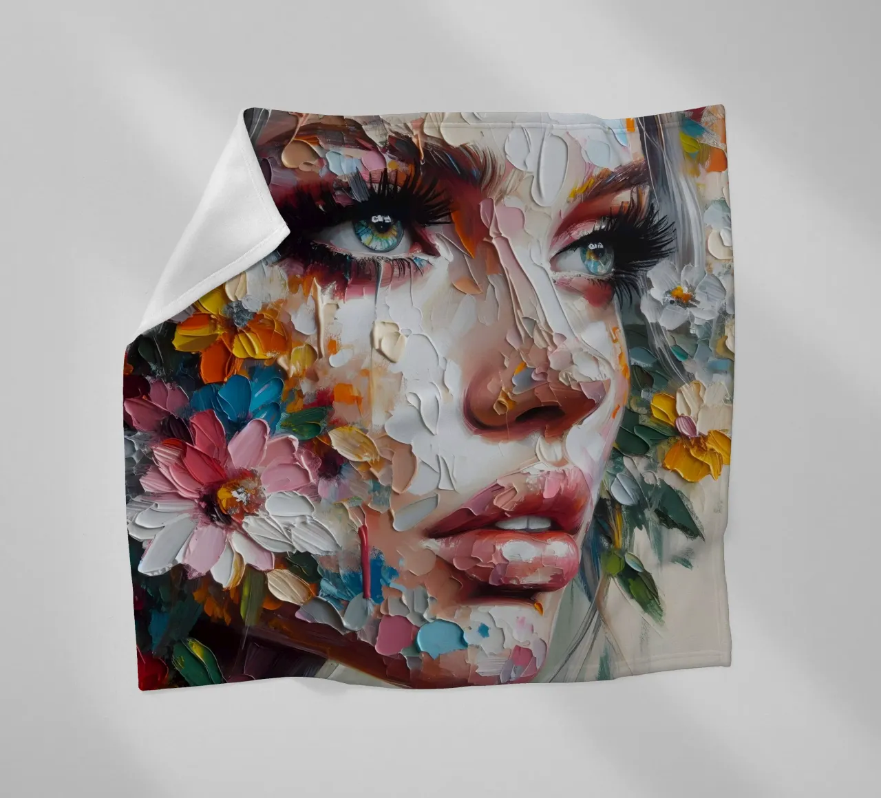 REWILDING Fleecedecke von ARTOMATIC