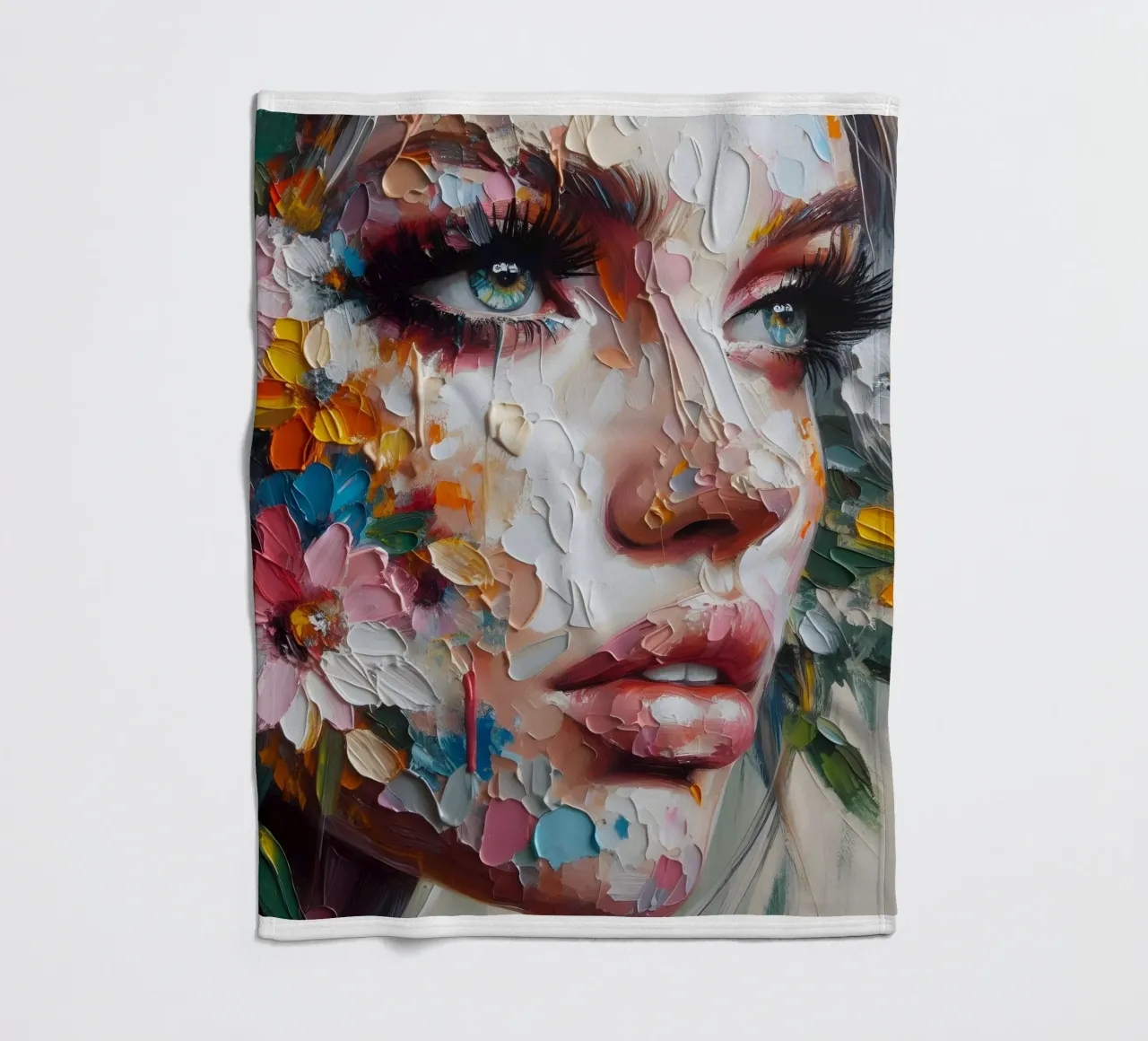 REWILDING Fleecedecke von ARTOMATIC