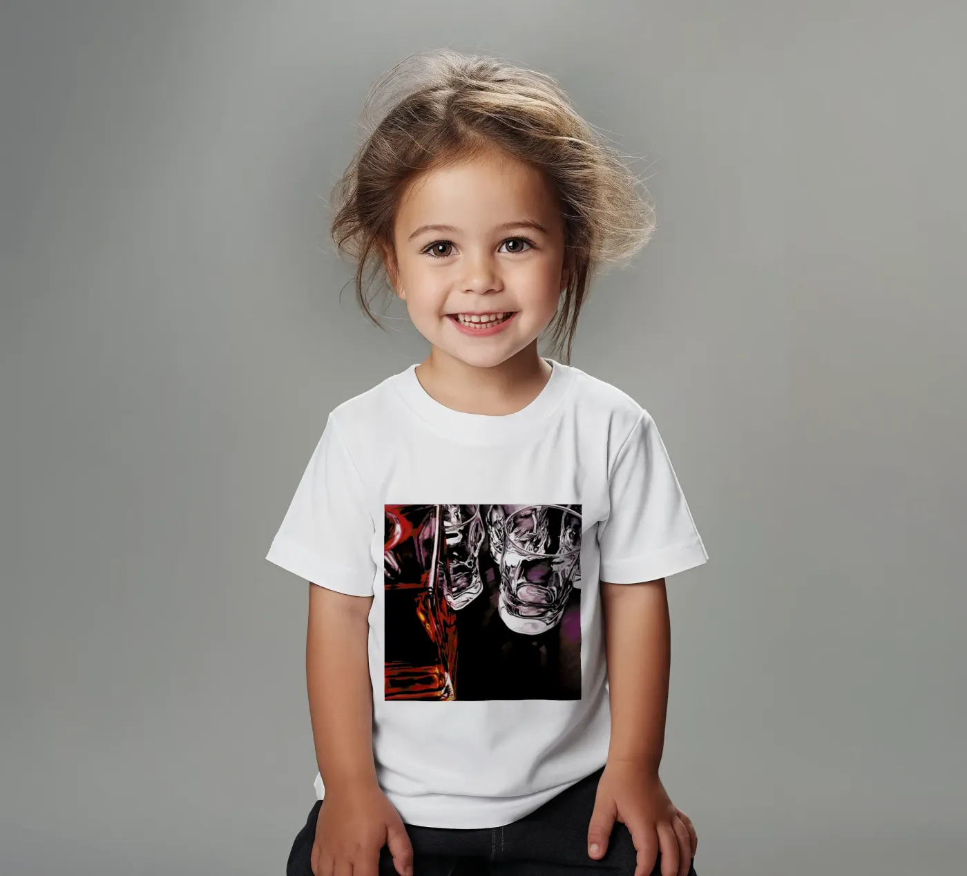 Whiskey Time t-shirt bambini da Jérôme Romain