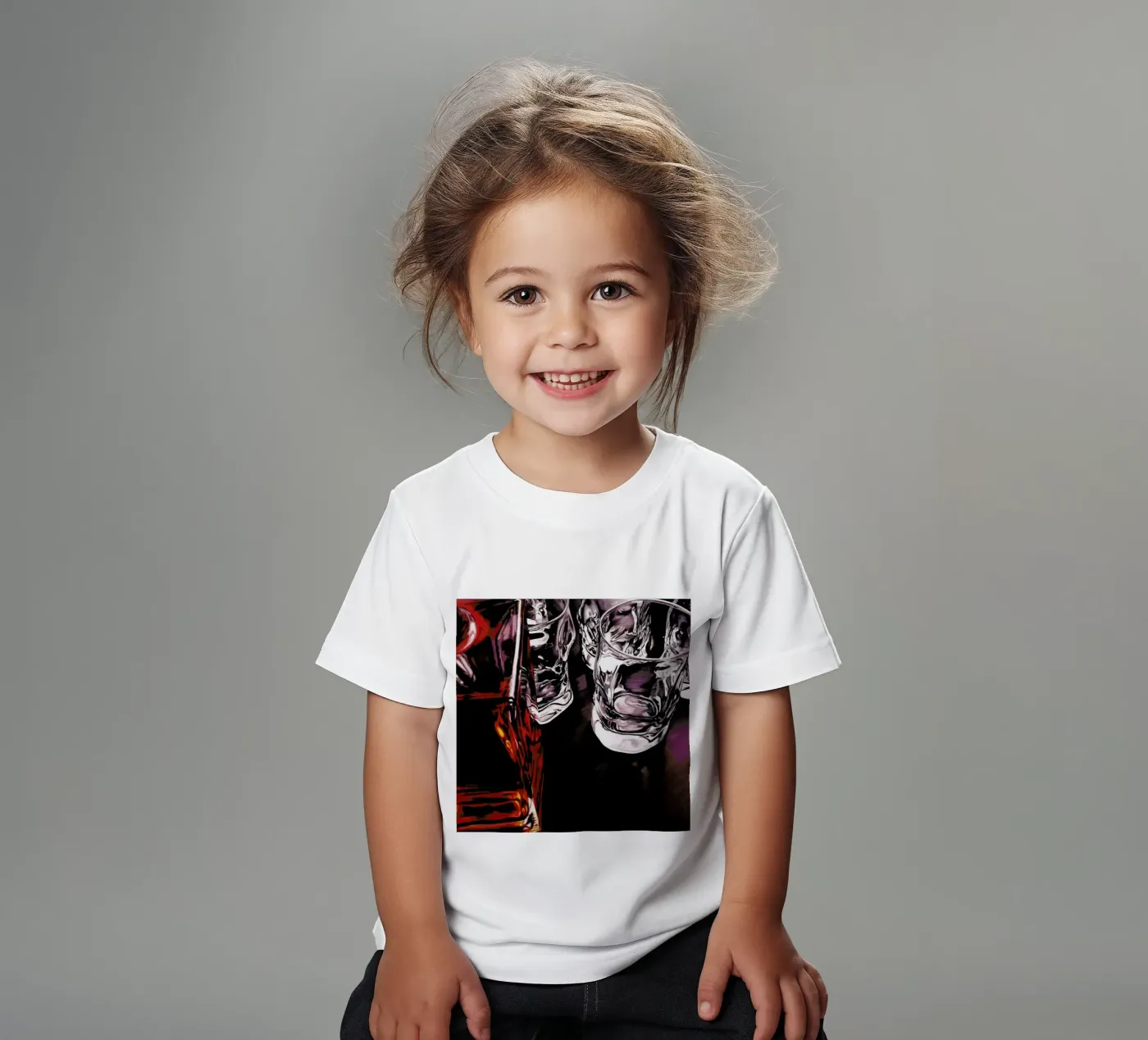 Whiskey Time t-shirt bambini da Jérôme Romain