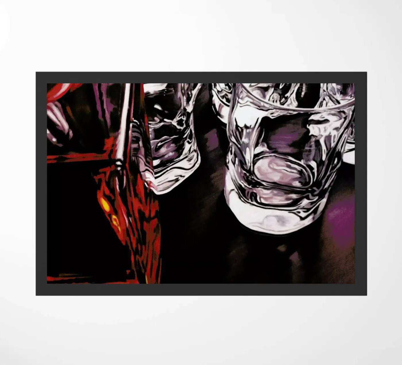 Whiskey Time Fußmatte von Jérôme Romain