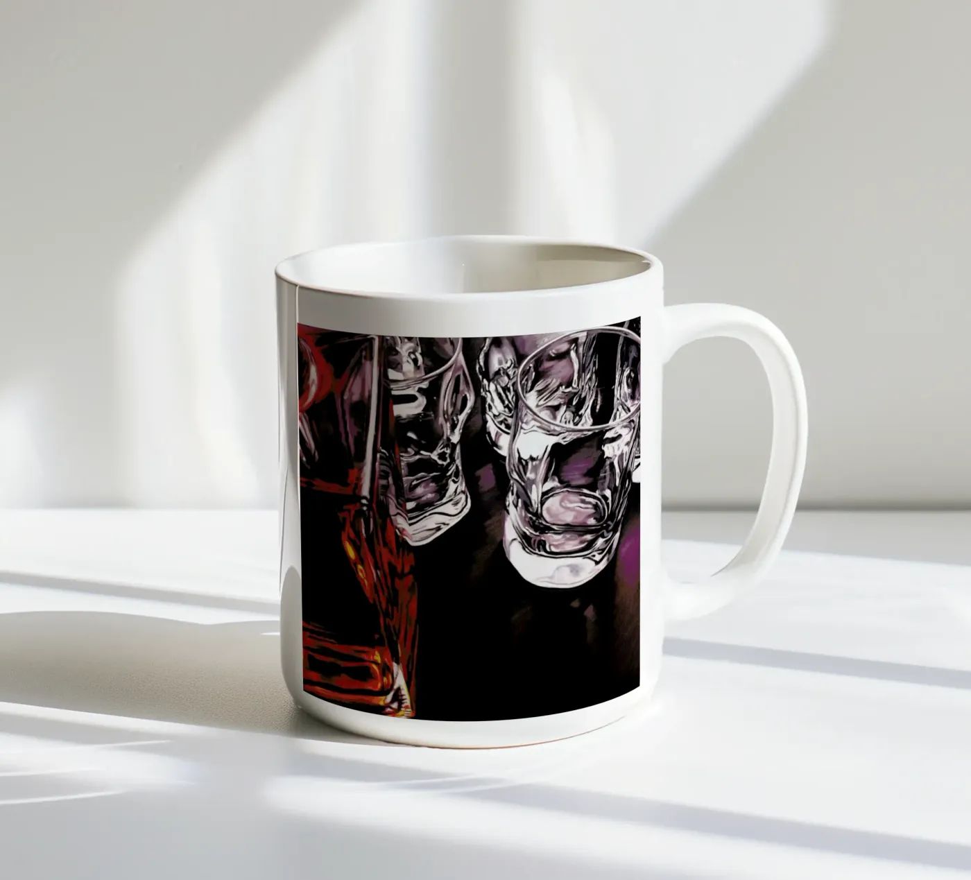 Whiskey Time ceramic mug by Jérôme Romain