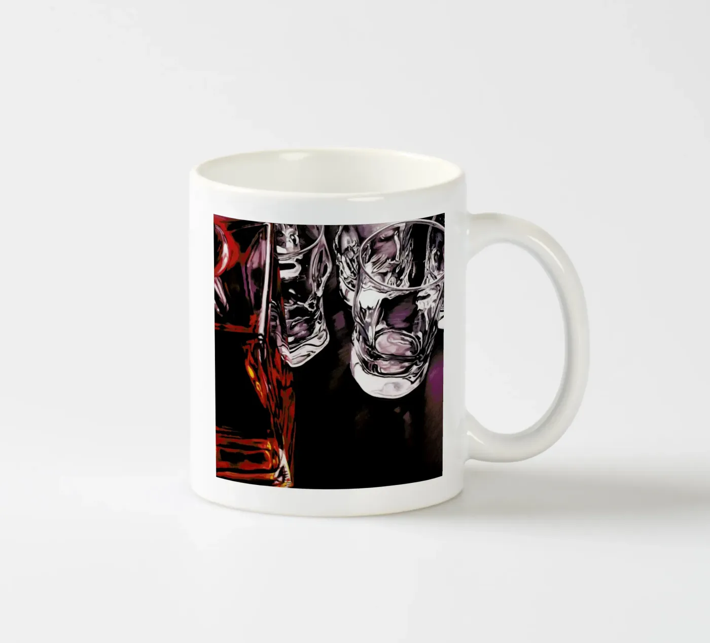 Whiskey Time ceramic mug by Jérôme Romain