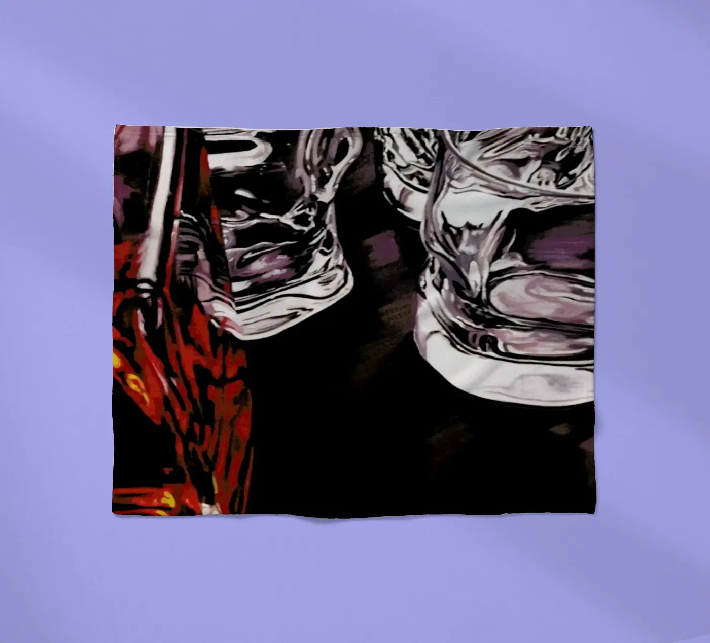 Whiskey Time Fleecedecke von Jérôme Romain