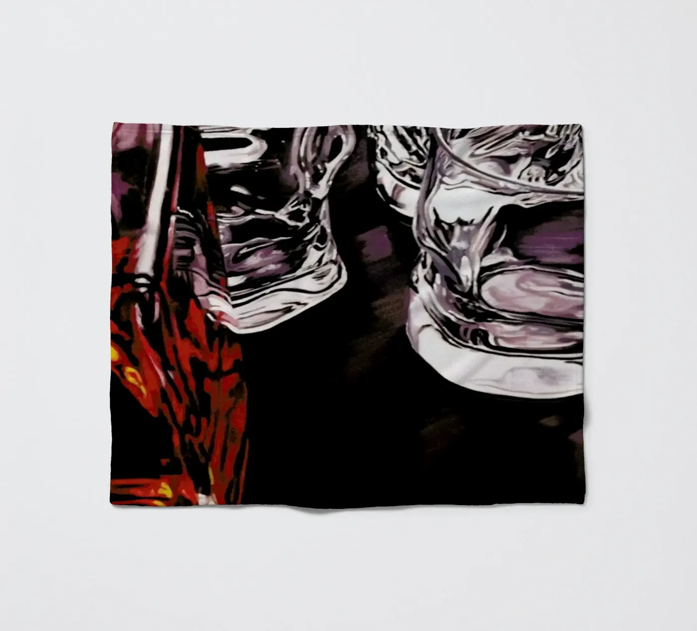 Whiskey Time Fleecedecke von Jérôme Romain