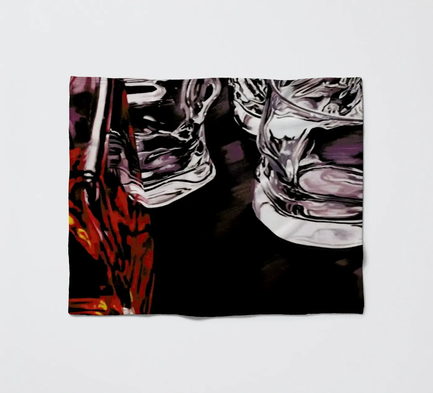 Whiskey Time Fleecedecke von Jérôme Romain