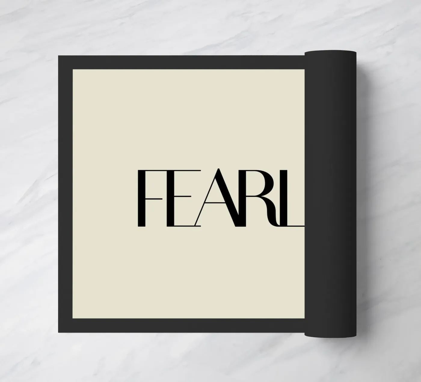 Fearless. paillasson de They Call Me Juja