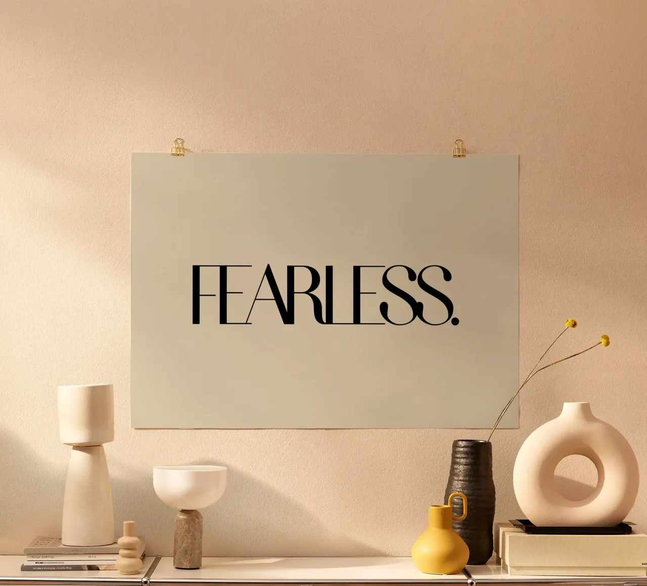 Fearless. poster by They Call Me Juja