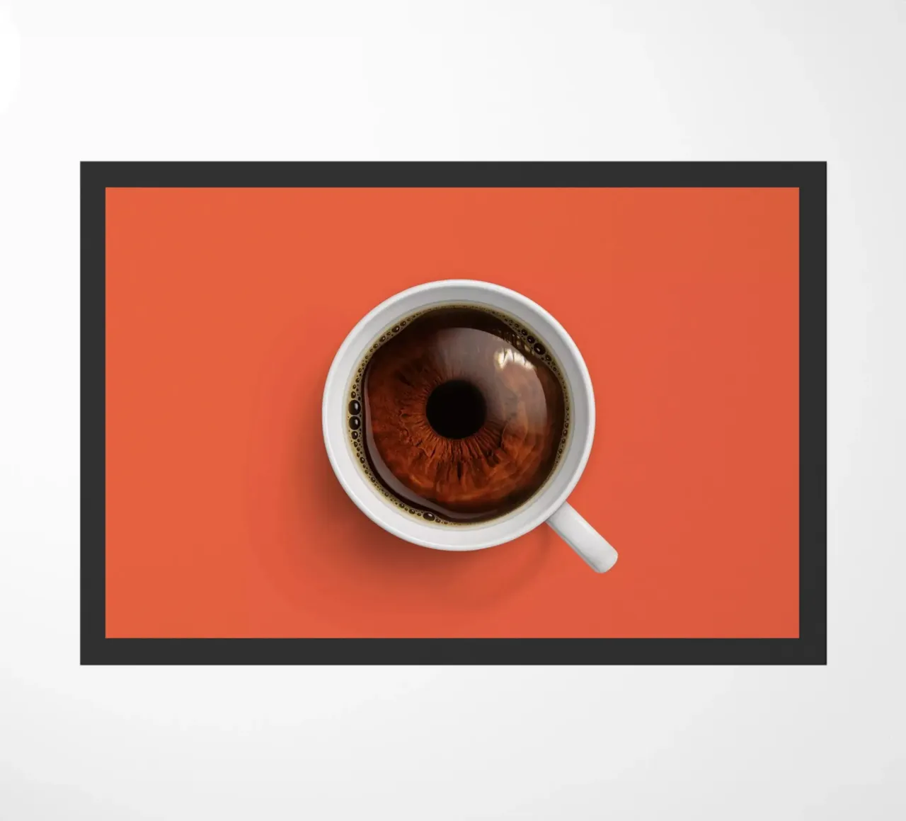 Wake Up! doormat by 360brain