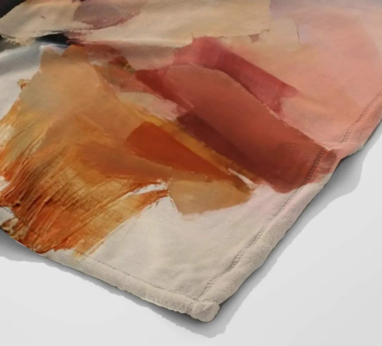 Moderne compositie fleecedeken van M.A.Z.U.N.