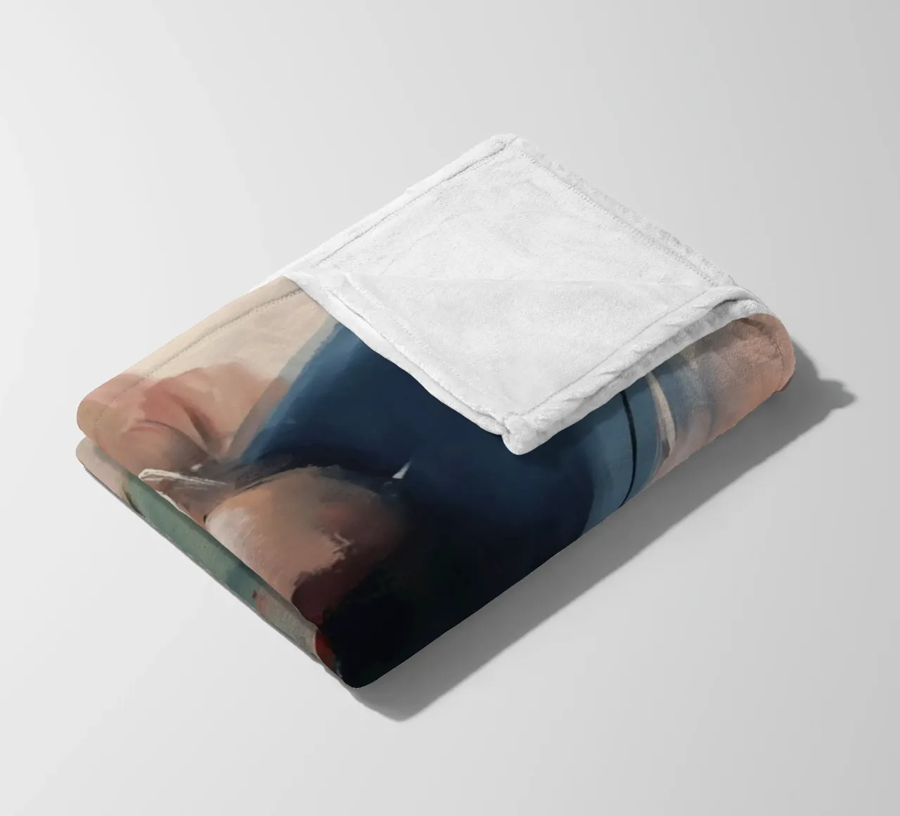 Moderne compositie fleecedeken van M.A.Z.U.N.