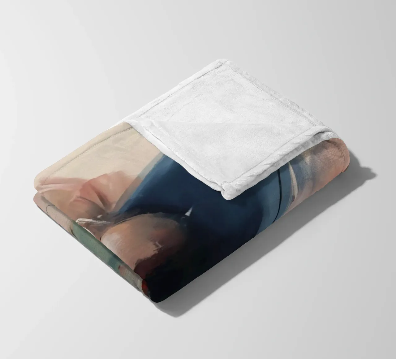 Moderne compositie fleecedeken van M.A.Z.U.N.