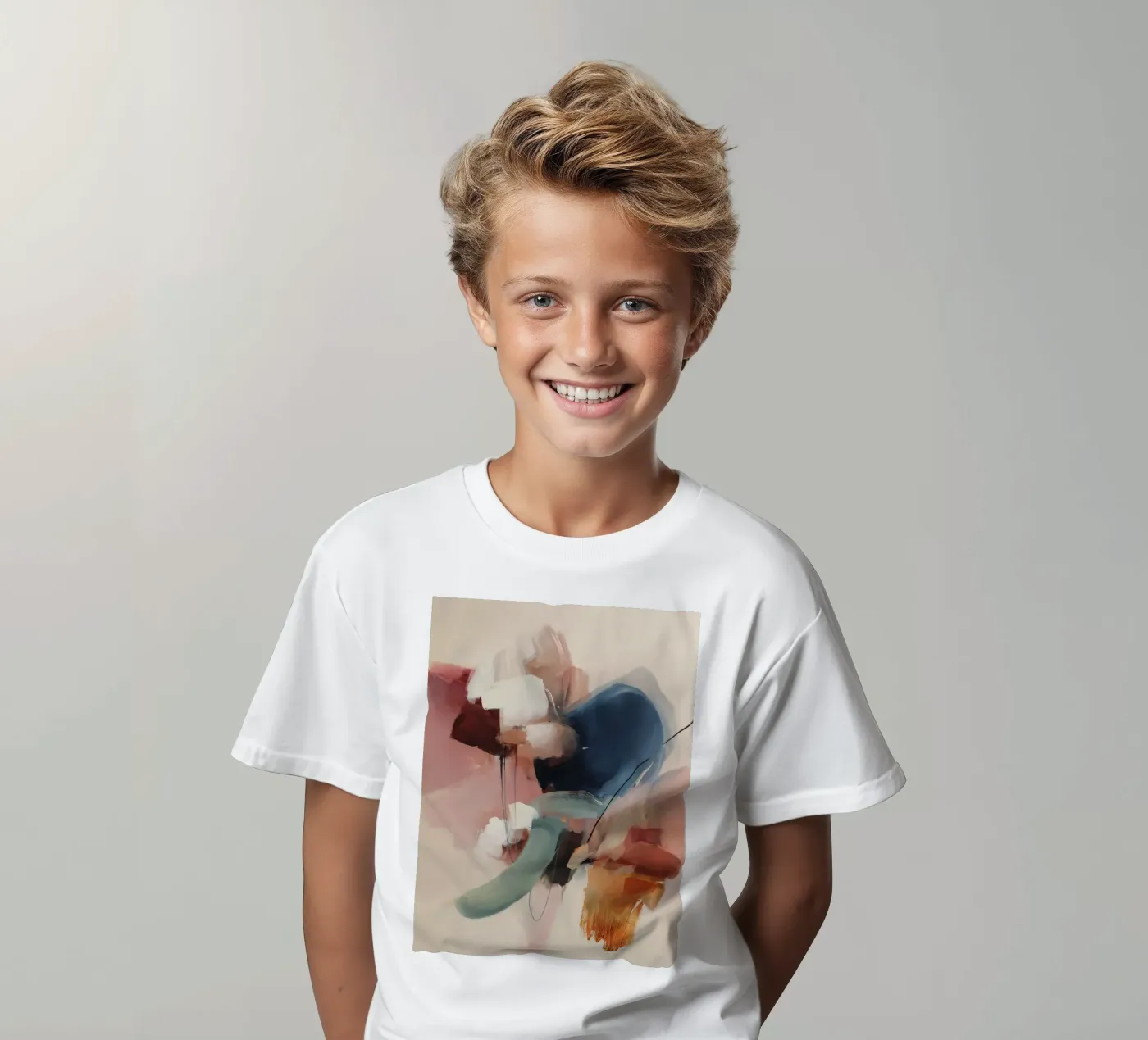 Moderne compositie kinder t-shirt van M.A.Z.U.N.