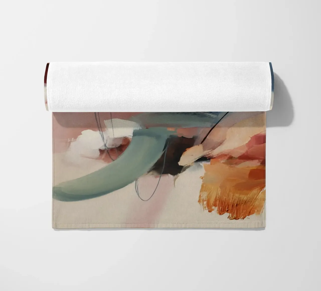 Moderne compositie strandhanddoek van M.A.Z.U.N.