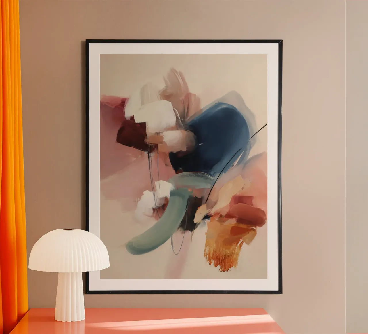 Modern Composition poster by M.A.Z.U.N.