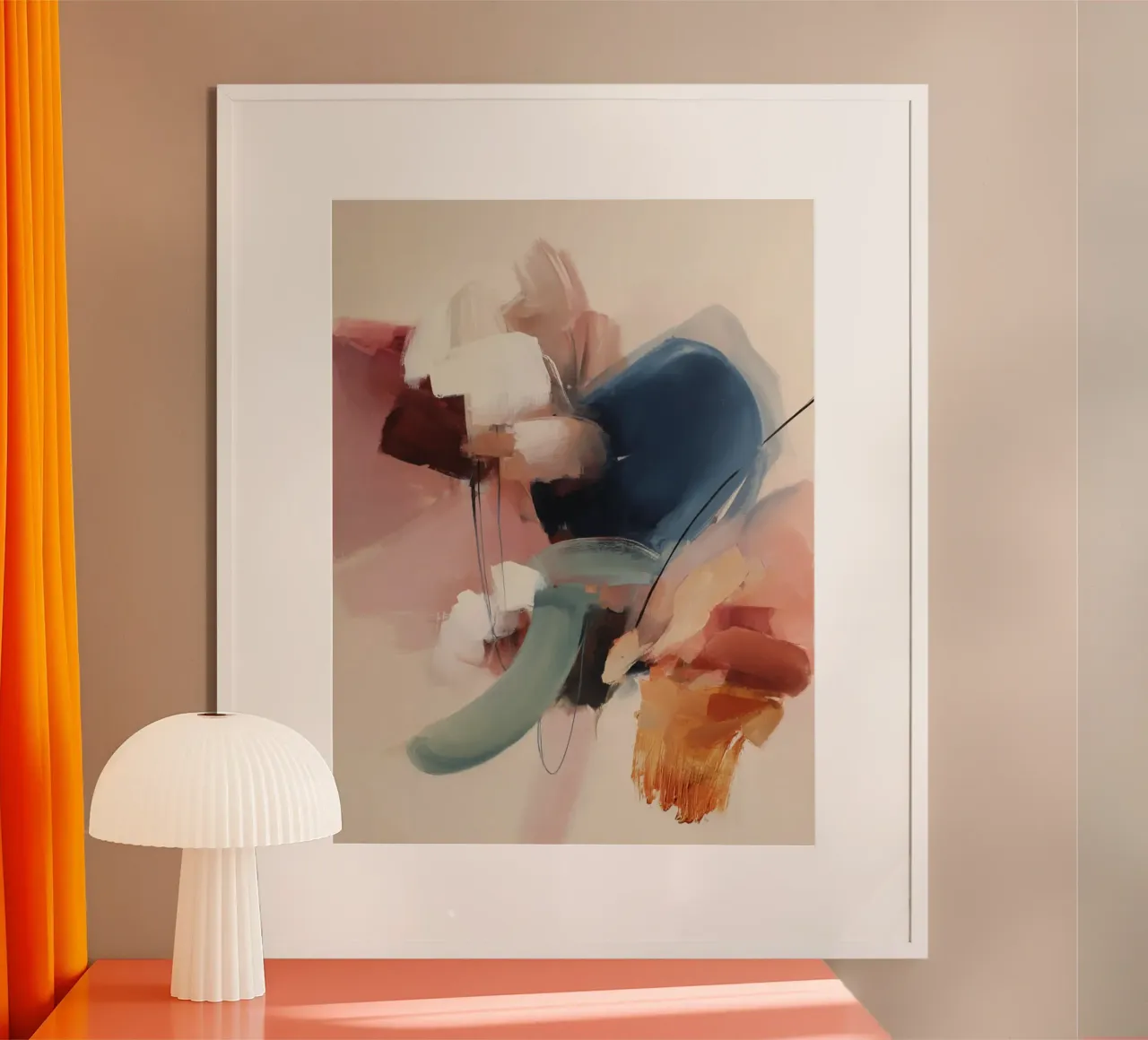 Modern Composition poster by M.A.Z.U.N.