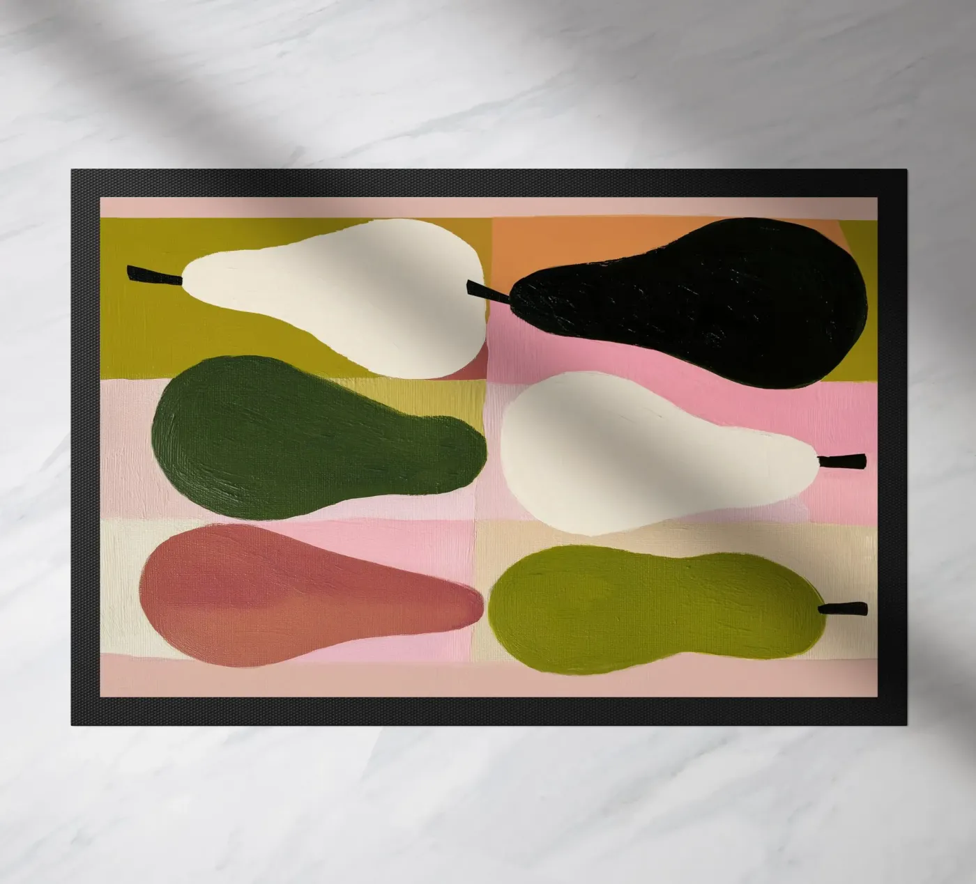 Olive and Blush Pears zerbino da cityart